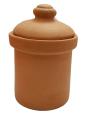 Round Pickle Jar with Lid - 1