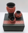 Set of 3 vases