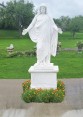 Outdoor Marble Statue of Lord Jesus with Open Arms