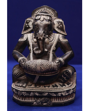 Ganesha with Mridangam
