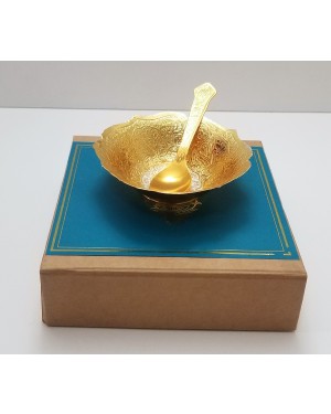 Brass cup & Spoon with box