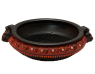 Black Round Urli (Large) - 3